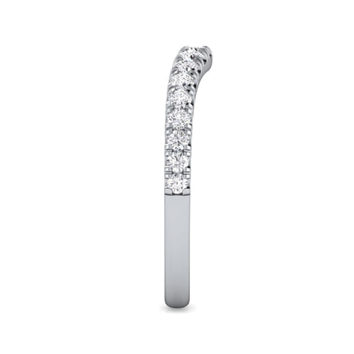 14K White Gold Matching Wedding Band 14K White Gold Matching Wedding Band