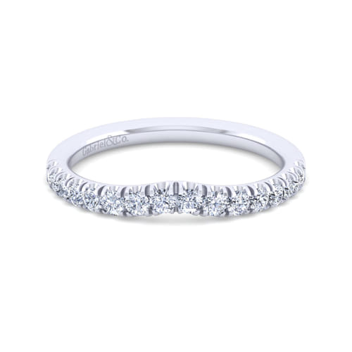 14K White Gold Matching Wedding Band 14K White Gold Matching Wedding Band