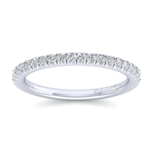 14K White Gold Matching Wedding Band 14K White Gold Matching Wedding Band