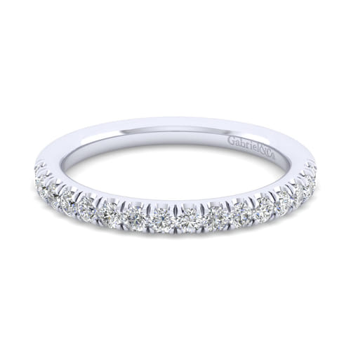 14K White Gold Matching Wedding Band 14K White Gold Matching Wedding Band