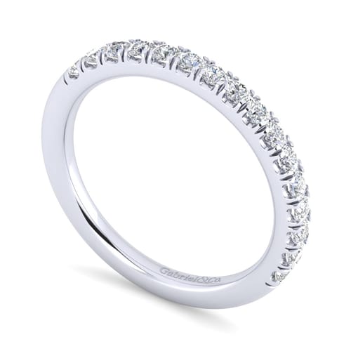 14K White Gold Matching Wedding Band 14K White Gold Matching Wedding Band