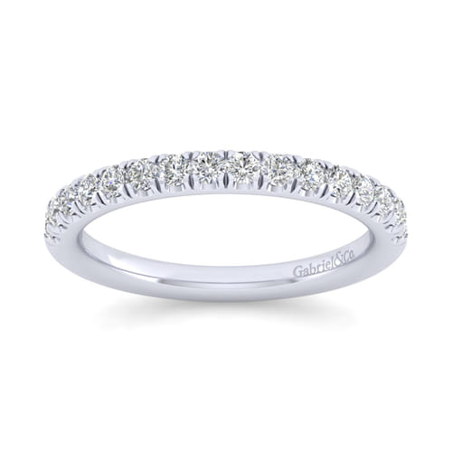 14K White Gold Matching Wedding Band 14K White Gold Matching Wedding Band