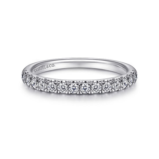 Gabriel - 14K White Gold Matching Wedding Band