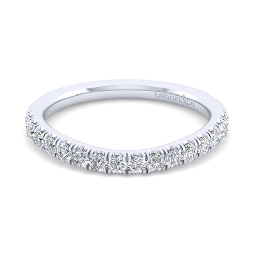 14K White Gold Matching Wedding Band 14K White Gold Matching Wedding Band
