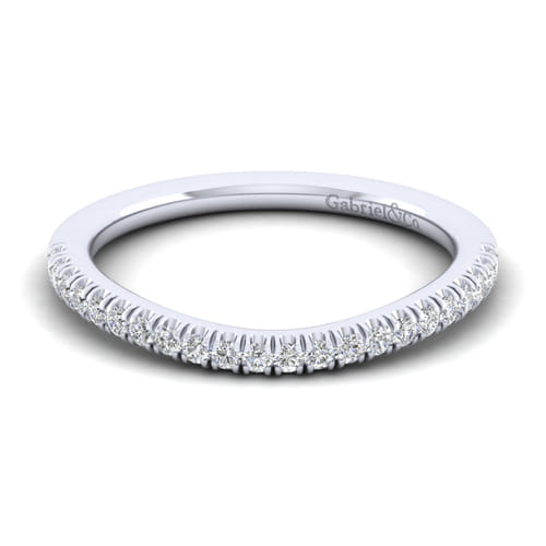 14K White Gold Matching Wedding Band 14K White Gold Matching Wedding Band