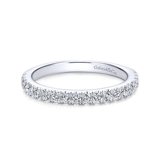 Gabriel - 14K White Gold Matching Wedding Band