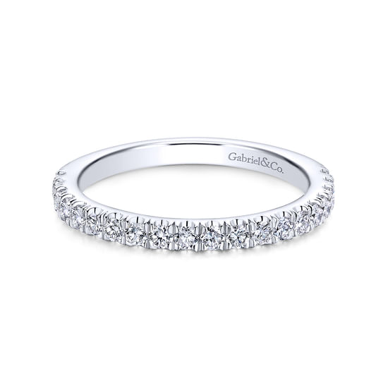 Gabriel - 14K White Gold Matching Wedding Band