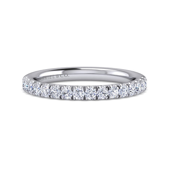Gabriel - 14K White Gold Matching Wedding Band Gabriel - 14K White Gold Matching Wedding Band