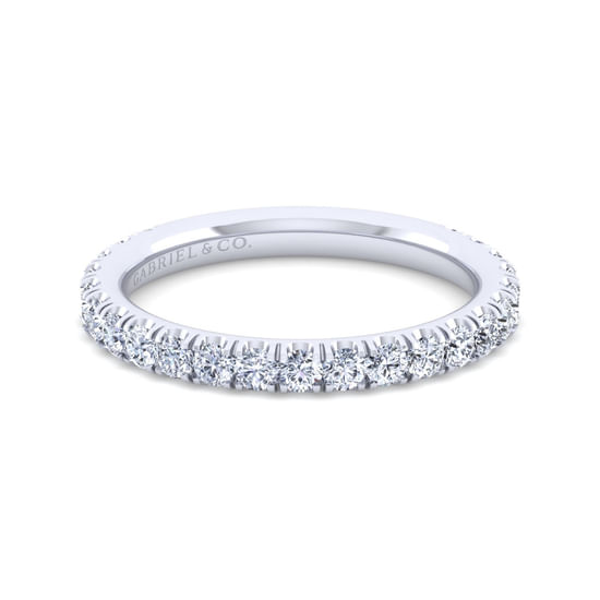 Gabriel - 14K White Gold Matching Wedding Band