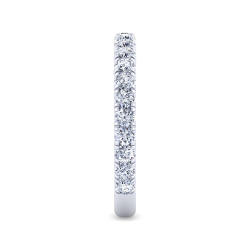 14K White Gold Matching Wedding Band