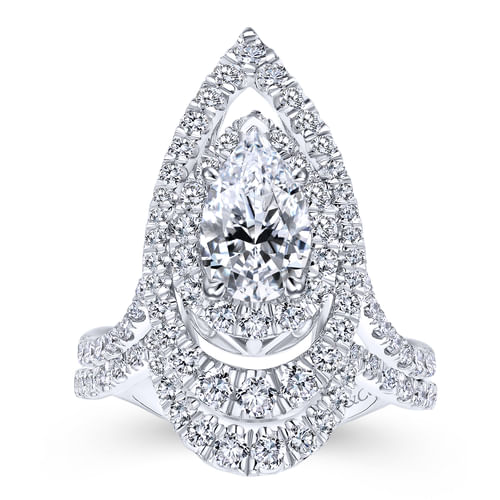 14K White Gold Matching Wedding Band
