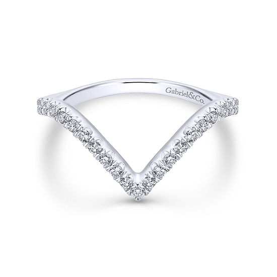 Gabriel - 14K White Gold Matching Wedding Band