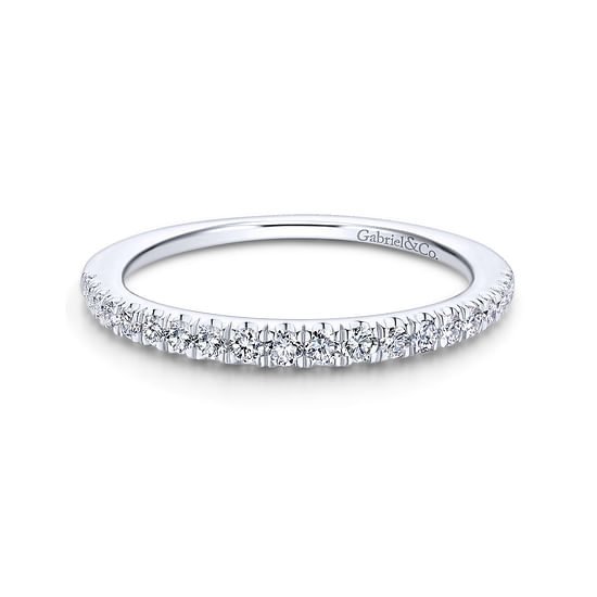 Gabriel - 14K White Gold Matching Wedding Band