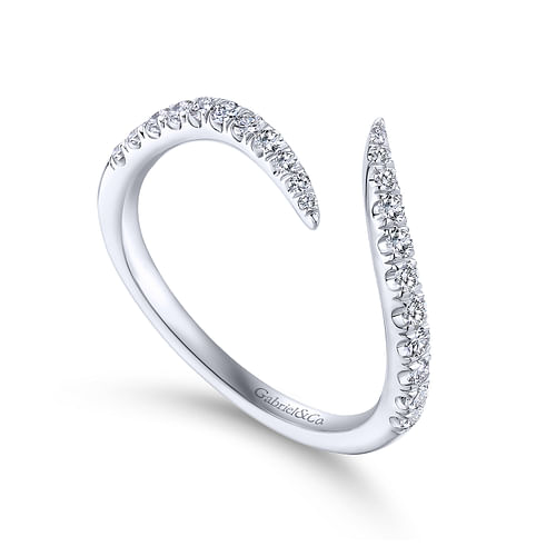 14K White Gold Matching Wedding Band