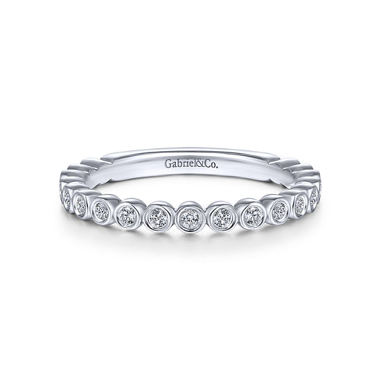 Gabriel - 14K White Gold Matching Wedding Band