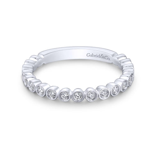 14K White Gold Matching Wedding Band 14K White Gold Matching Wedding Band