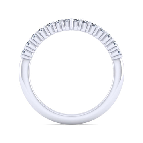 14K White Gold Matching Wedding Band