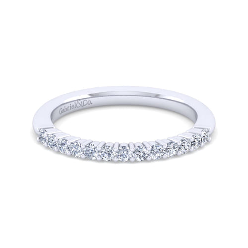 14K White Gold Matching Wedding Band 14K White Gold Matching Wedding Band