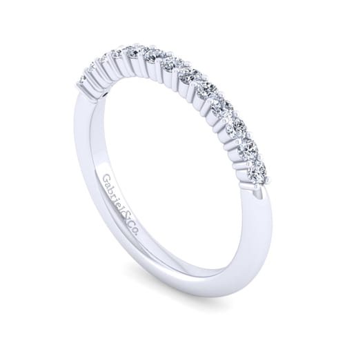 14K White Gold Matching Wedding Band 14K White Gold Matching Wedding Band