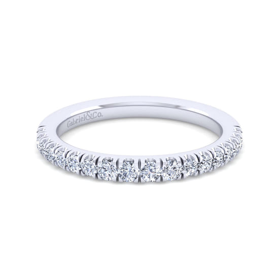 Gabriel - 14K White Gold Matching Wedding Band