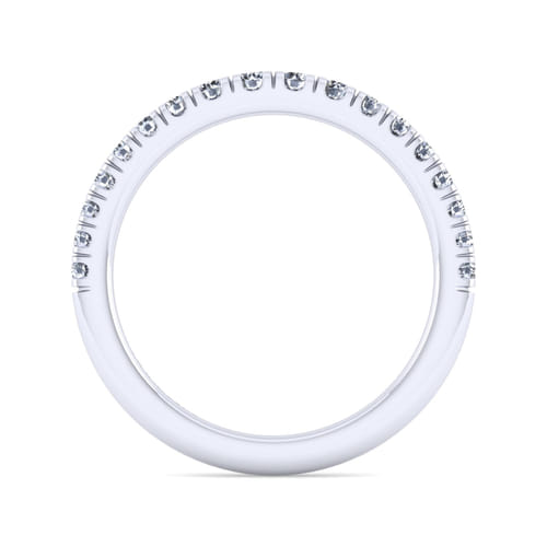 14K White Gold Matching Wedding Band 14K White Gold Matching Wedding Band