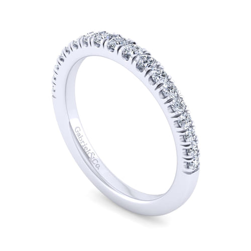 14K White Gold Matching Wedding Band 14K White Gold Matching Wedding Band