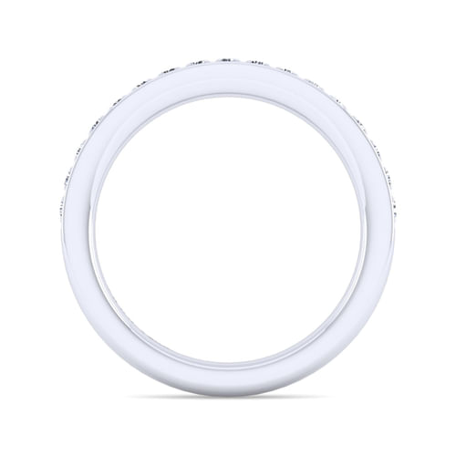 14K White Gold Matching Wedding Band
