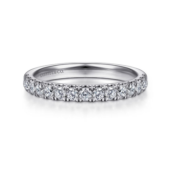 Gabriel - 14K White Gold Matching Wedding Band
