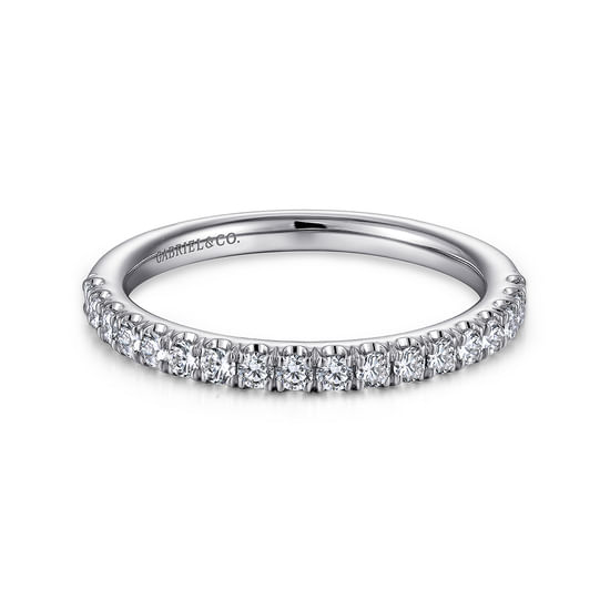 Gabriel - 14K White Gold Matching Wedding Band