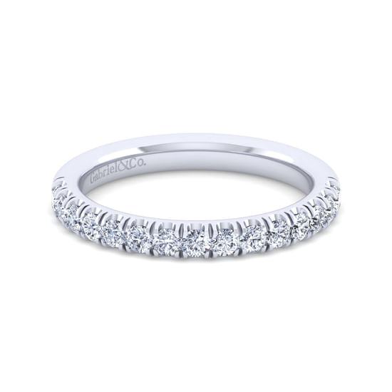 Gabriel - 14K White Gold Matching Wedding Band
