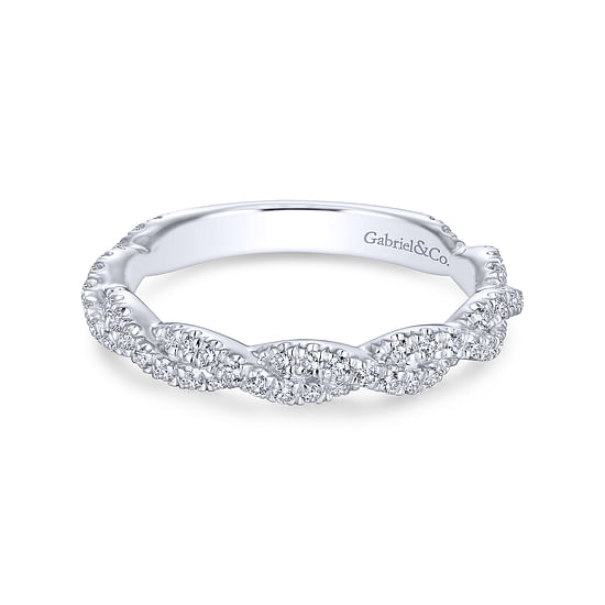 Gabriel - 14K White Gold Matching Wedding Band