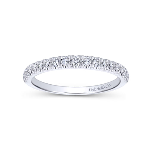 14K White Gold Matching Wedding Band 14K White Gold Matching Wedding Band
