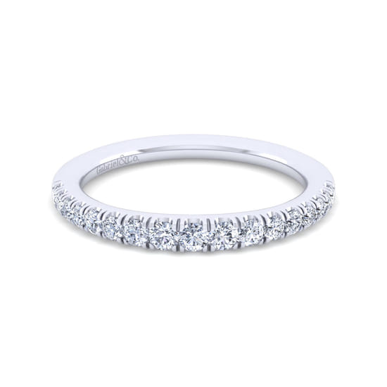 Gabriel - 14K White Gold Matching Wedding Band