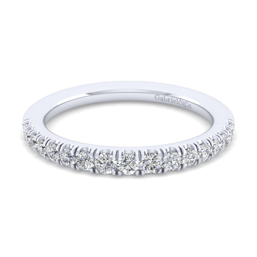 14K White Gold Matching Wedding Band 14K White Gold Matching Wedding Band