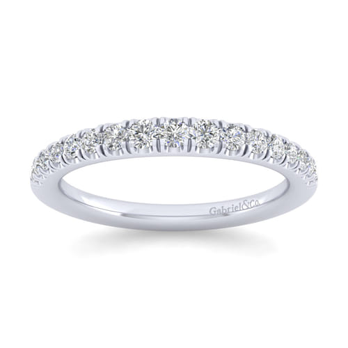 14K White Gold Matching Wedding Band 14K White Gold Matching Wedding Band