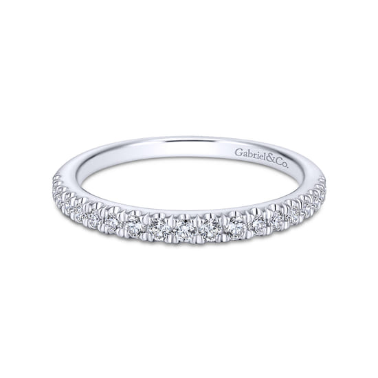 Gabriel - 14K White Gold Matching Wedding Band