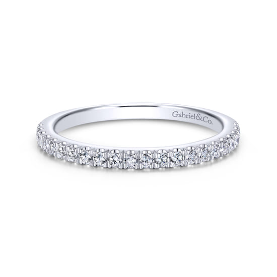 Gabriel - 14K White Gold Matching Wedding Band