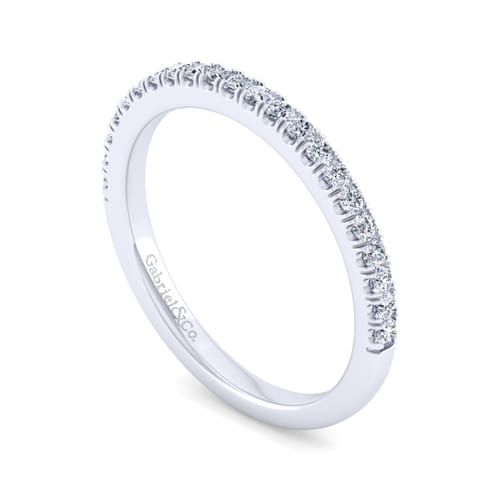 14K White Gold Matching Wedding Band 14K White Gold Matching Wedding Band