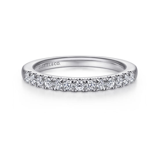 Gabriel - 14K White Gold Matching Wedding Band