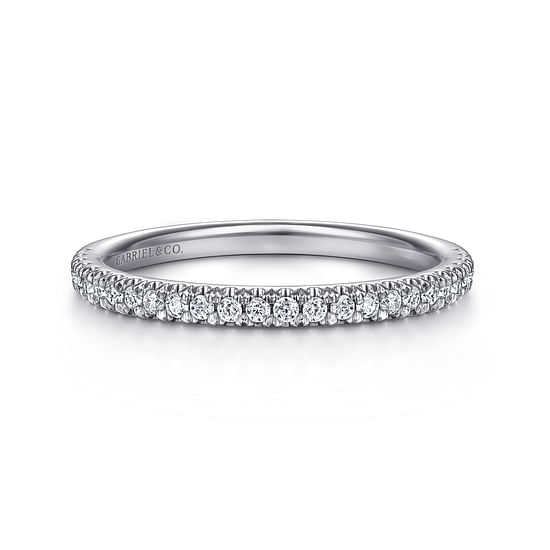 Gabriel - 14K White Gold Matching Wedding Band