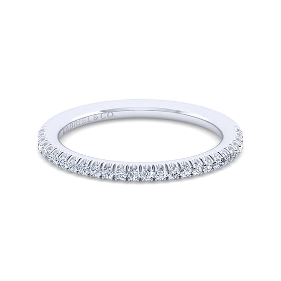 Gabriel - 14K White Gold Matching Wedding Band