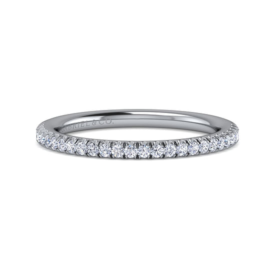 Gabriel - 14K White Gold Matching Wedding Band