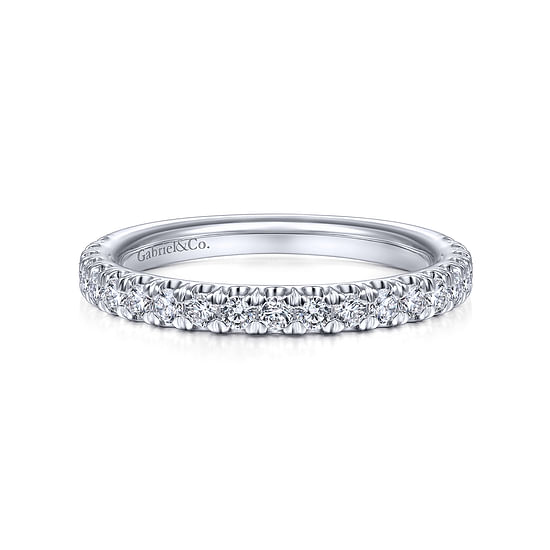 Gabriel - 14K White Gold Matching Wedding Band