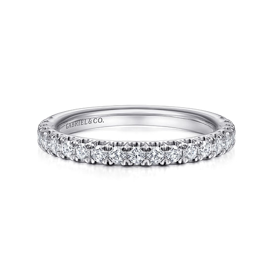 Gabriel - 14K White Gold Matching Wedding Band