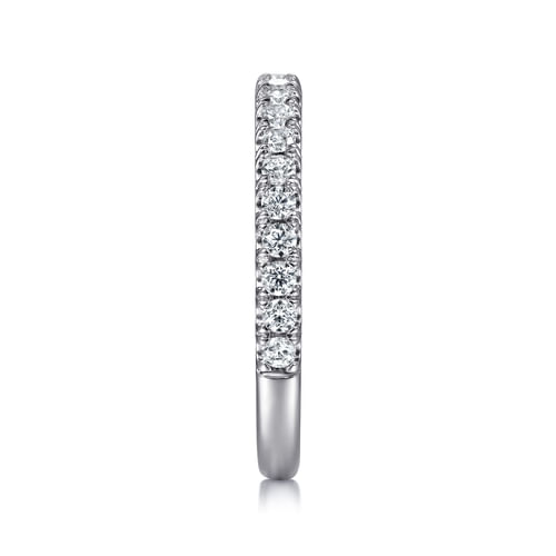 14K White Gold Matching Wedding Band