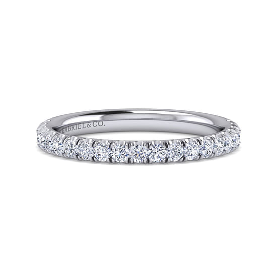 Gabriel - 14K White Gold Matching Wedding Band