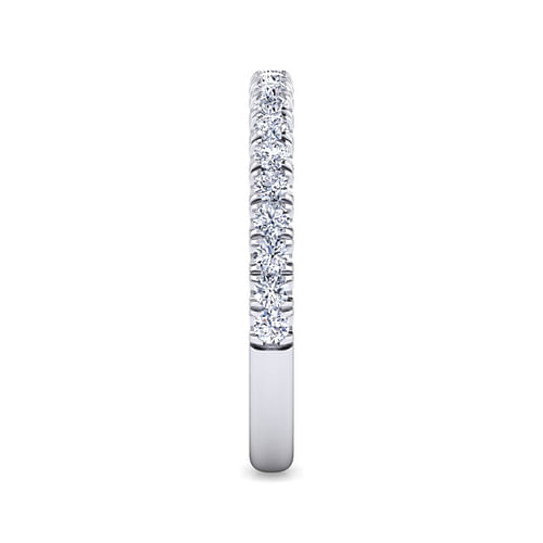 14K White Gold Matching Wedding Band
