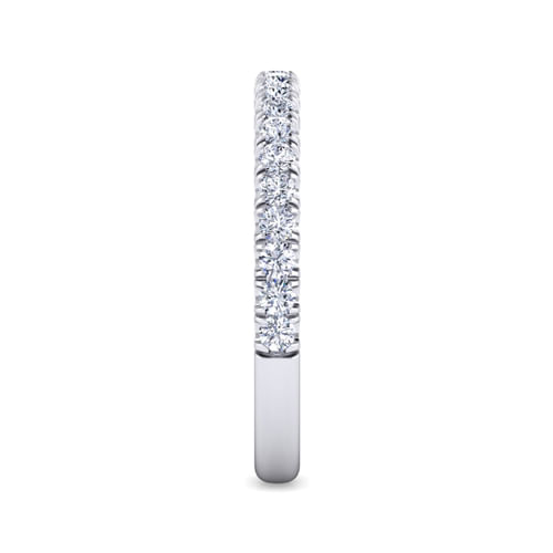 14K White Gold Matching Wedding Band