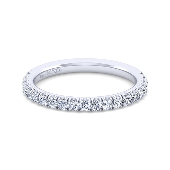 Gabriel - 14K White Gold Matching Wedding Band