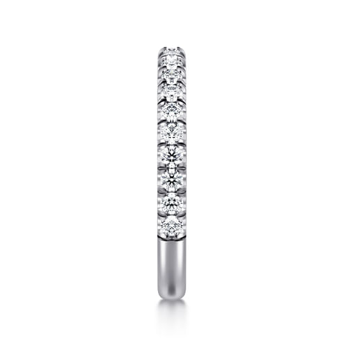 14K White Gold Matching Wedding Band